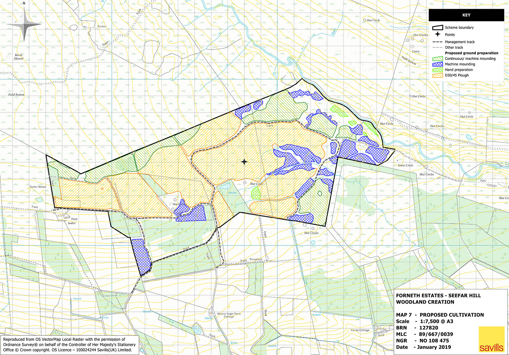 Forneth Initial Cultivation Map